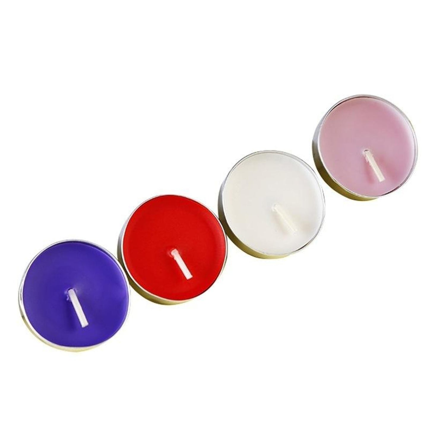 DECORATIVE COLOR CANDLE LIGHT CANDLE PERFECT FOR GIFTS, HOME, ROOM, BIRTHDAY, ANNIVERSARY DECORATIVE CANDLES (50 Pc Set) - Springkart 