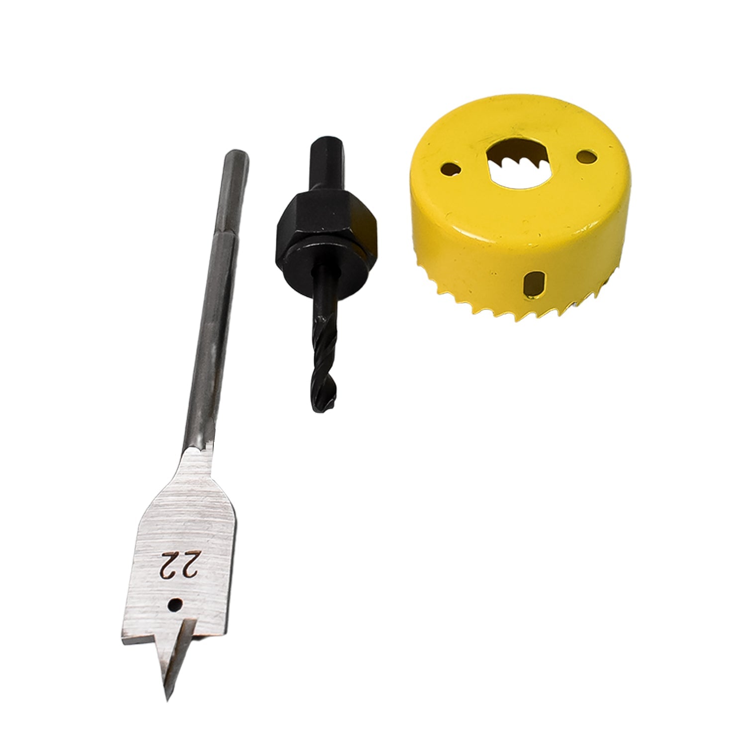 Door Lock Installation (22mmx150mm) Hole Saw Kit (1 Set) - Springkart 