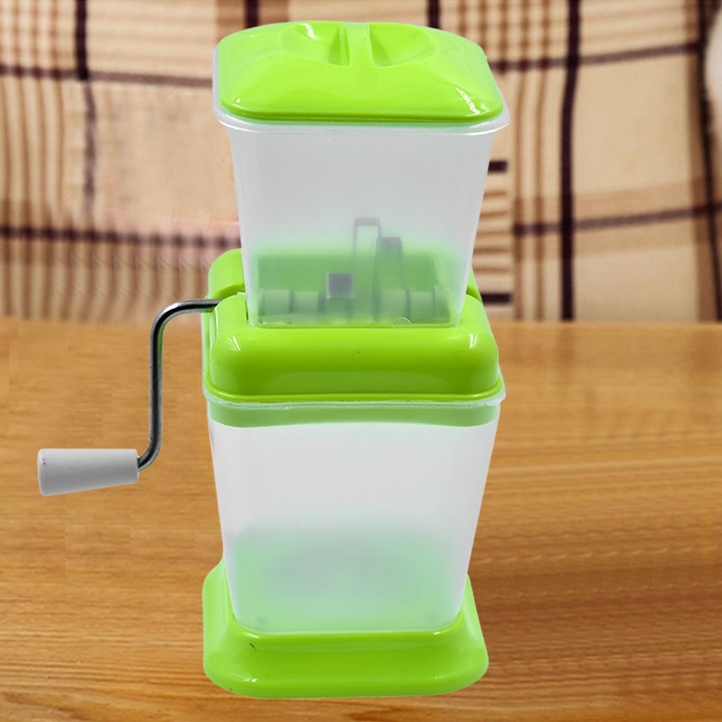 Small Onion Chopper & Vegetable Chopper Quick Cutter with Rotating Blade - Springkart 