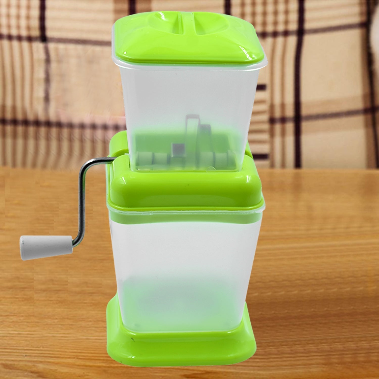 Small Onion Chopper & Vegetable Chopper Quick Cutter with Rotating Blade - Springkart 