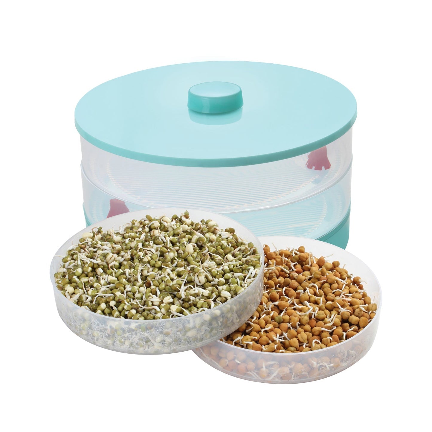 Ganesh Sprout Maker Bean Bowl (1800 Ml) - Springkart 