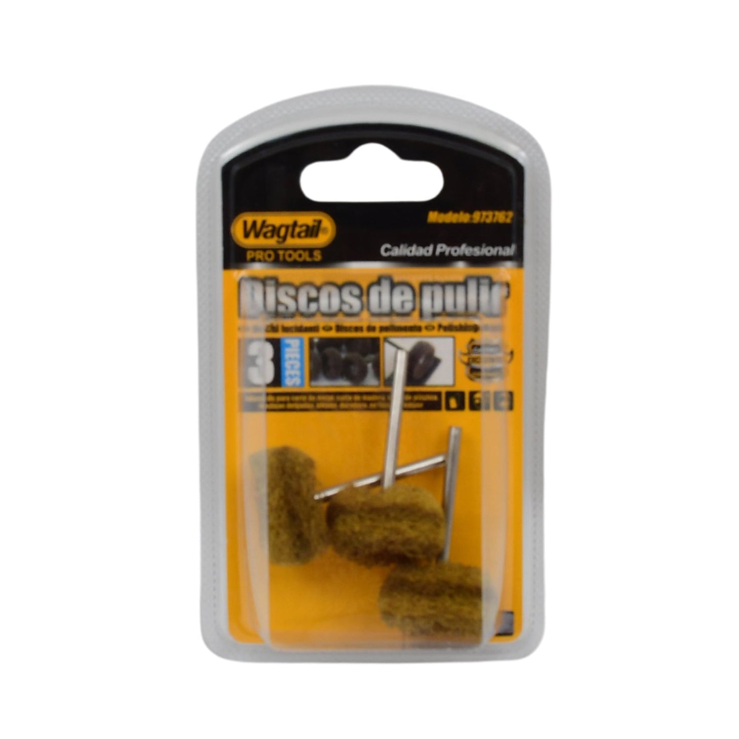 Abrasive Buffing Polishing Wheel Set (3 Pcs) - Springkart 