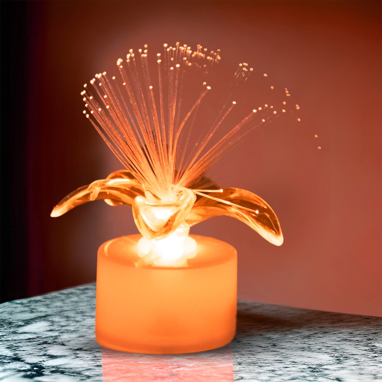 Fiber Optic Light, Mini Color Change LED Table Centerpieces, Light Up Candle - Pack of 12 - Springkart 