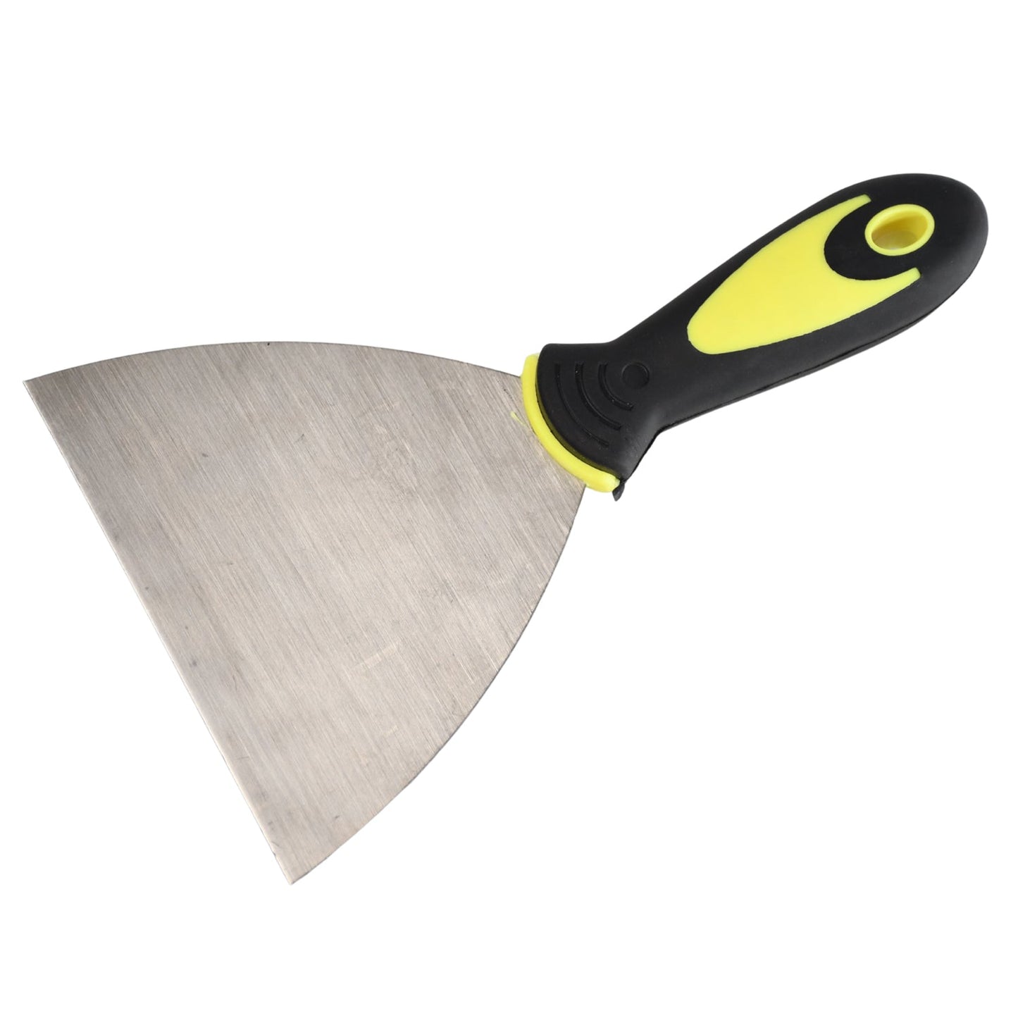 Rubber handle putty knife