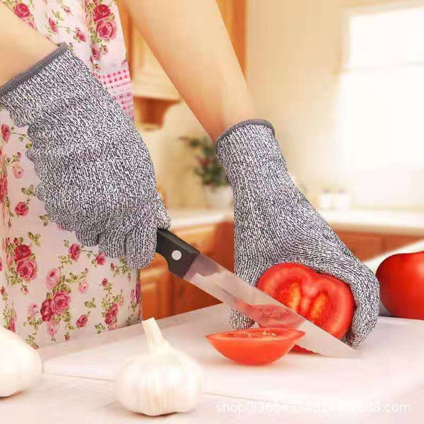 Anti Cutting Resistant Hand Safety Cut-Proof Protection Gloves (Multicolour) - Springkart 