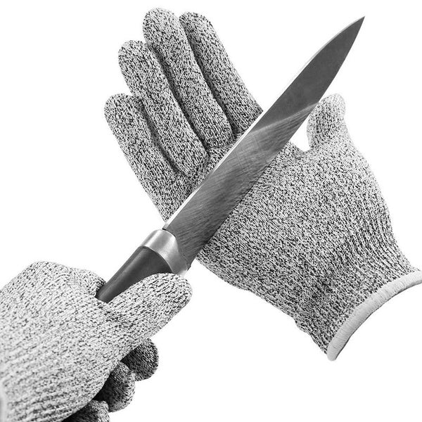 Anti Cutting Resistant Hand Safety Cut-Proof Protection Gloves (Multicolour) - Springkart 