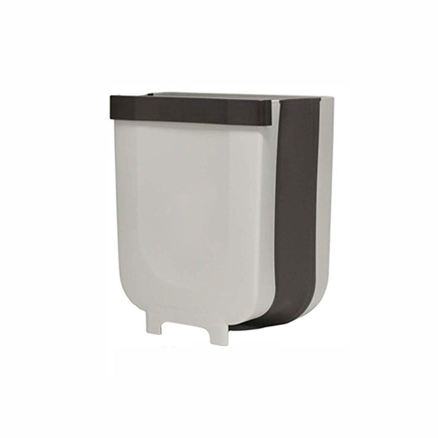 Hanging Trash Can for Kitchen Cabinet Door, Small Collapsible Foldable Waste Bins, Hanging Trash Holder for Bathroom Bedroom Office Car, Portable. - Springkart 