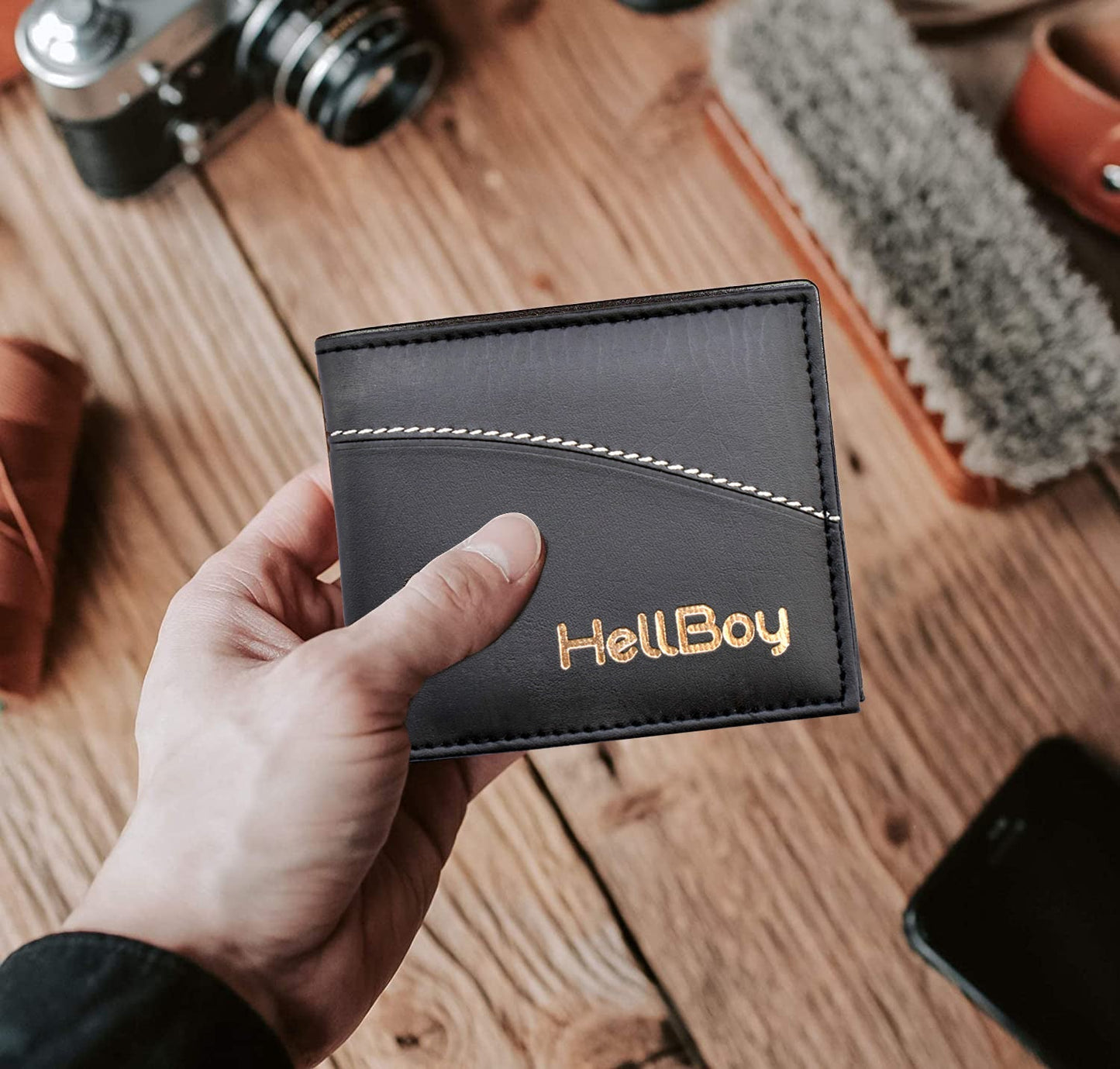 Mens Leather Wallet / Leather Wallet for Men - Springkart 