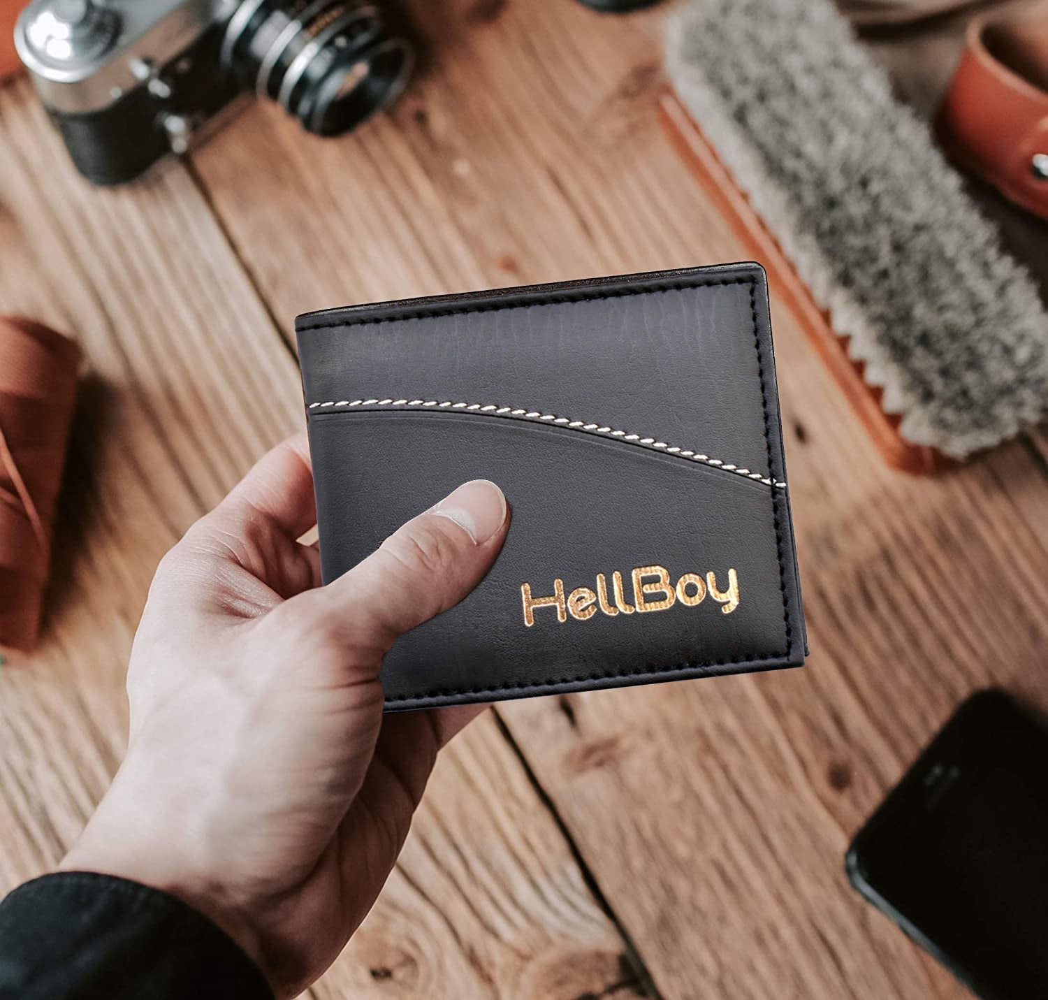 Mens Leather Wallet / Leather Wallet for Men - Springkart 