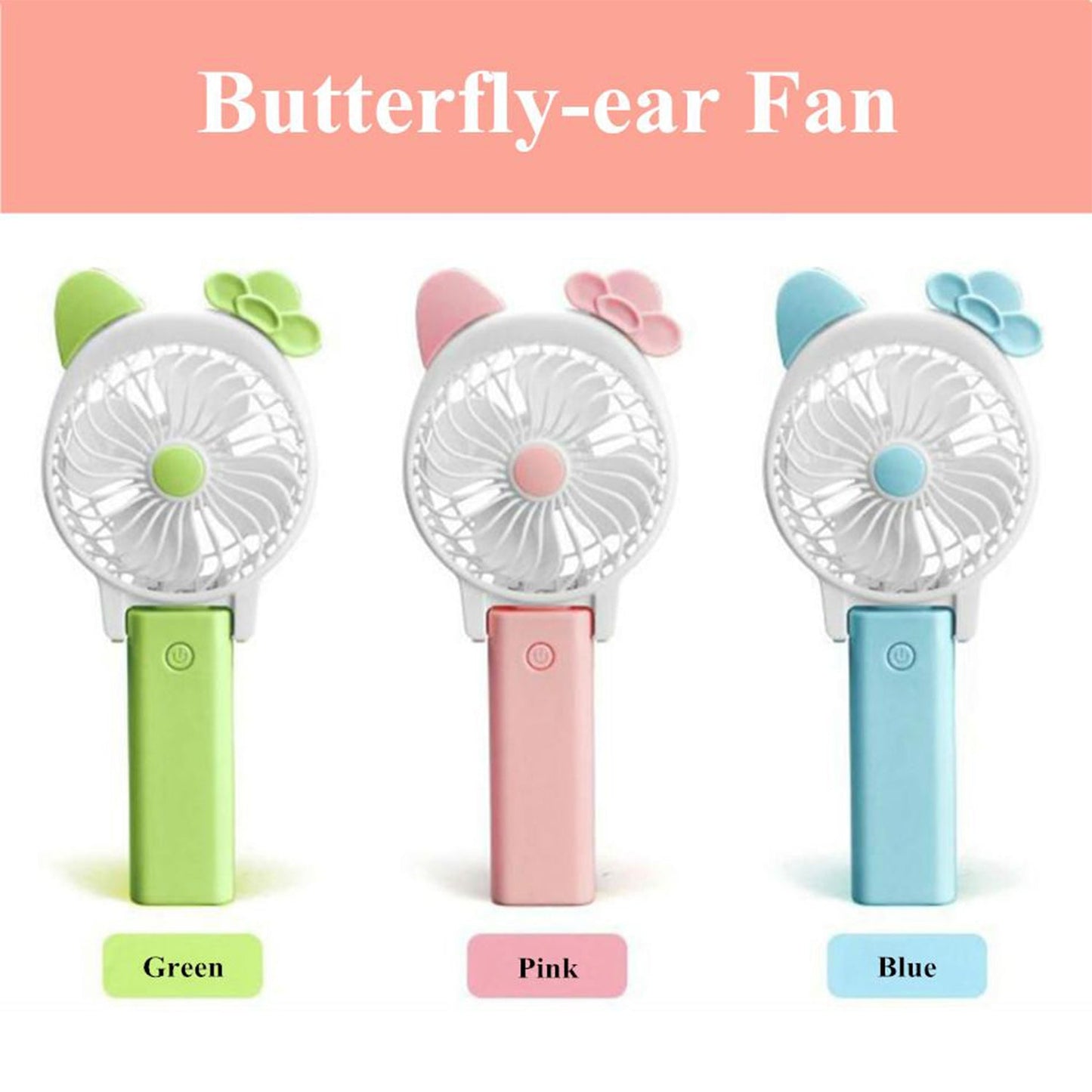 Mini Cartoon Style Fan used in all kinds of places including household and many more for producing fresh air purposes.(Battery Not Include) - Springkart 