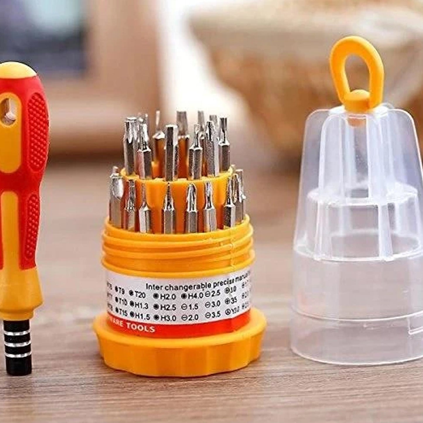 Magnetic 31 in 1 Repairing ScrewDriver Tool Set Kit - Springkart 
