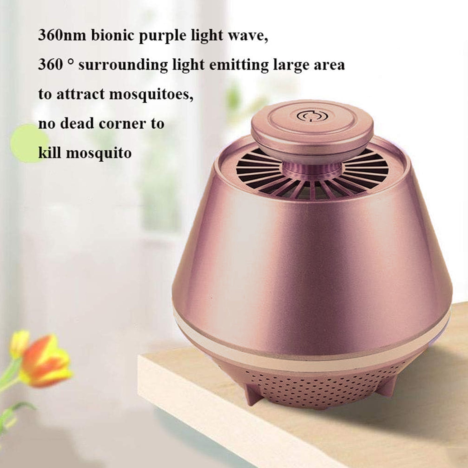 Mosquito Trap Repellent Lamp (1 Pc) - Springkart 