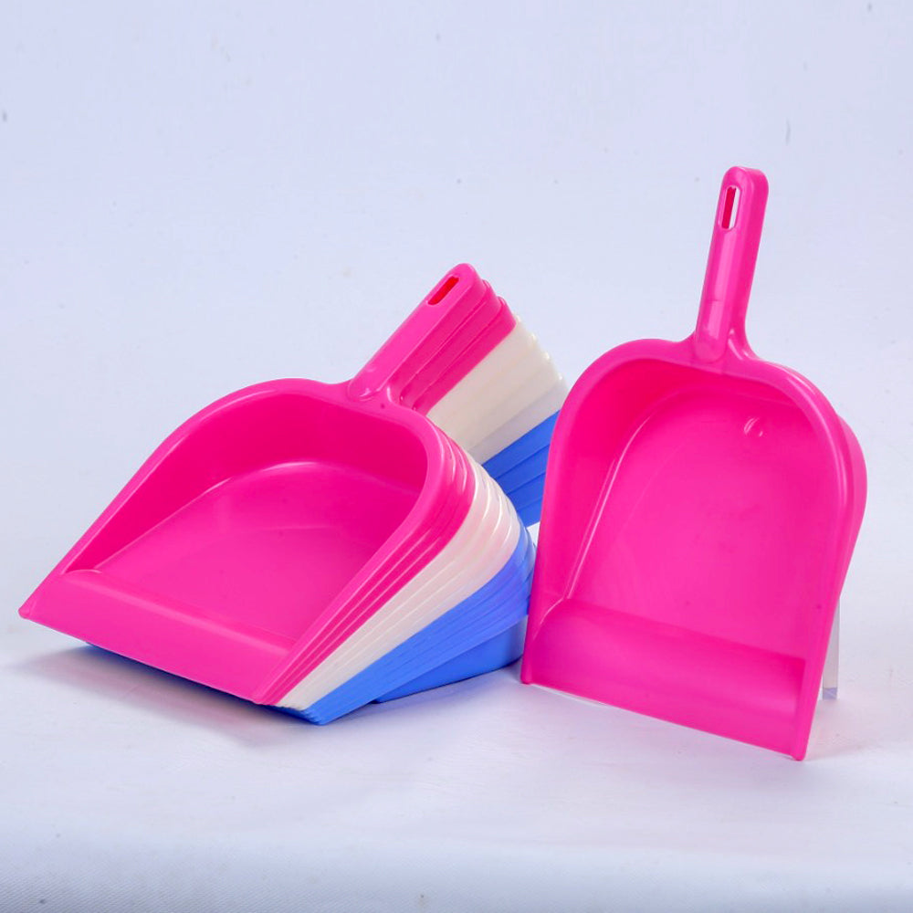 Durable Lightweight Multi Surface Plastic Dustpan with Handle - Springkart 