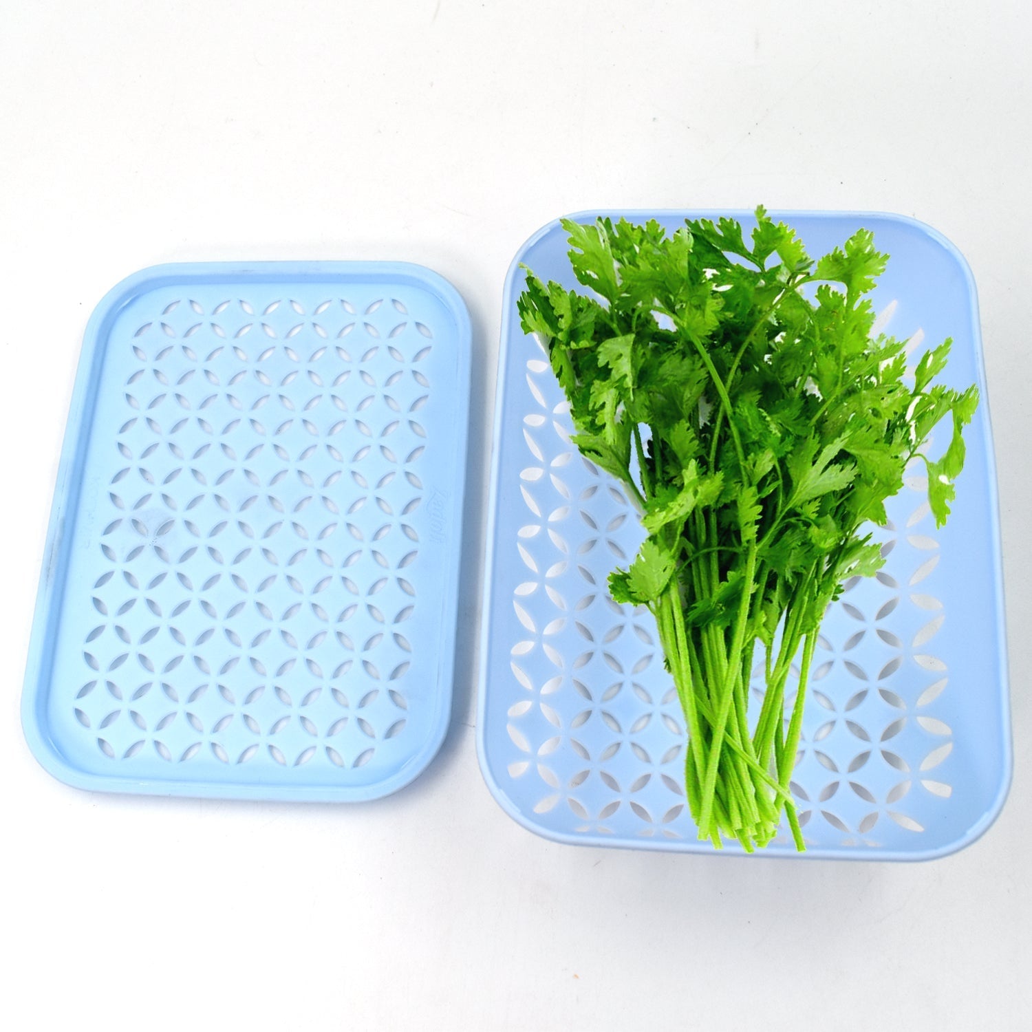 1 Pc Kothmir Basket widely used in all types of household places for holding and storing various kinds of fruits and vegetables etc. - Springkart 