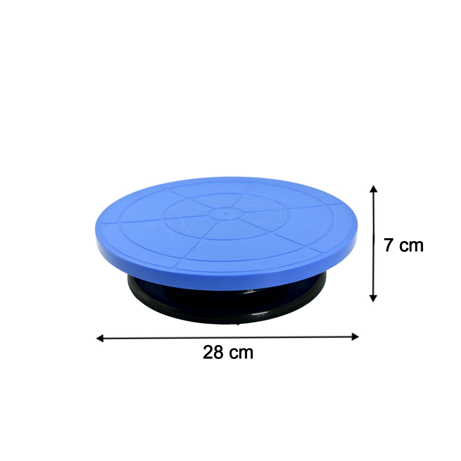 Cake Stand Revolving Decorating Turntable Easy Rotate Cake Stand For Home & Birthday Party Use - Springkart 