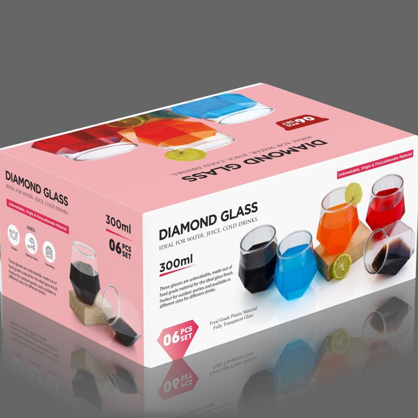 Premium Transparent Pilsner Glasses - Springkart 