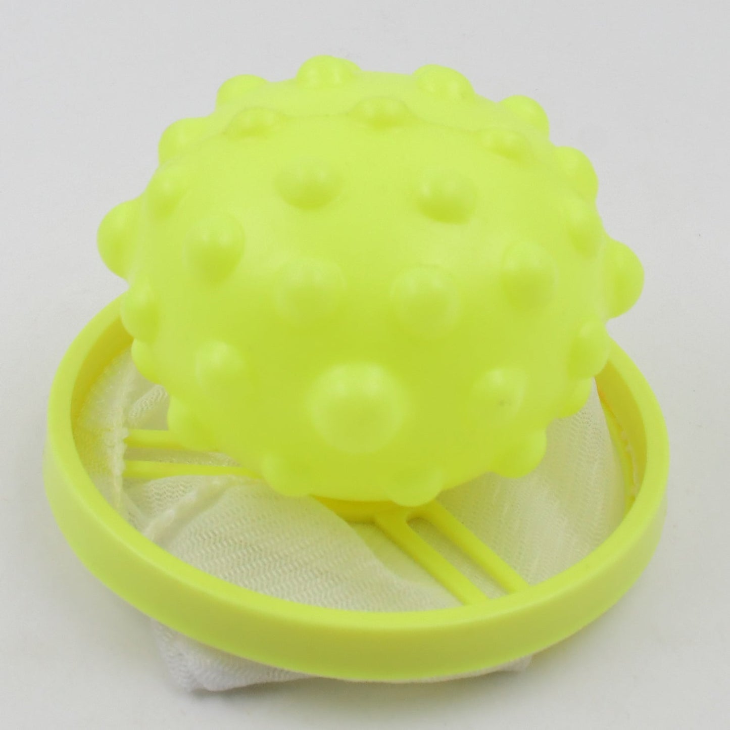Reusable Washing Machine Floating Cylindrical Shape Lint Mesh Bag ( 1 Pc) - Springkart 