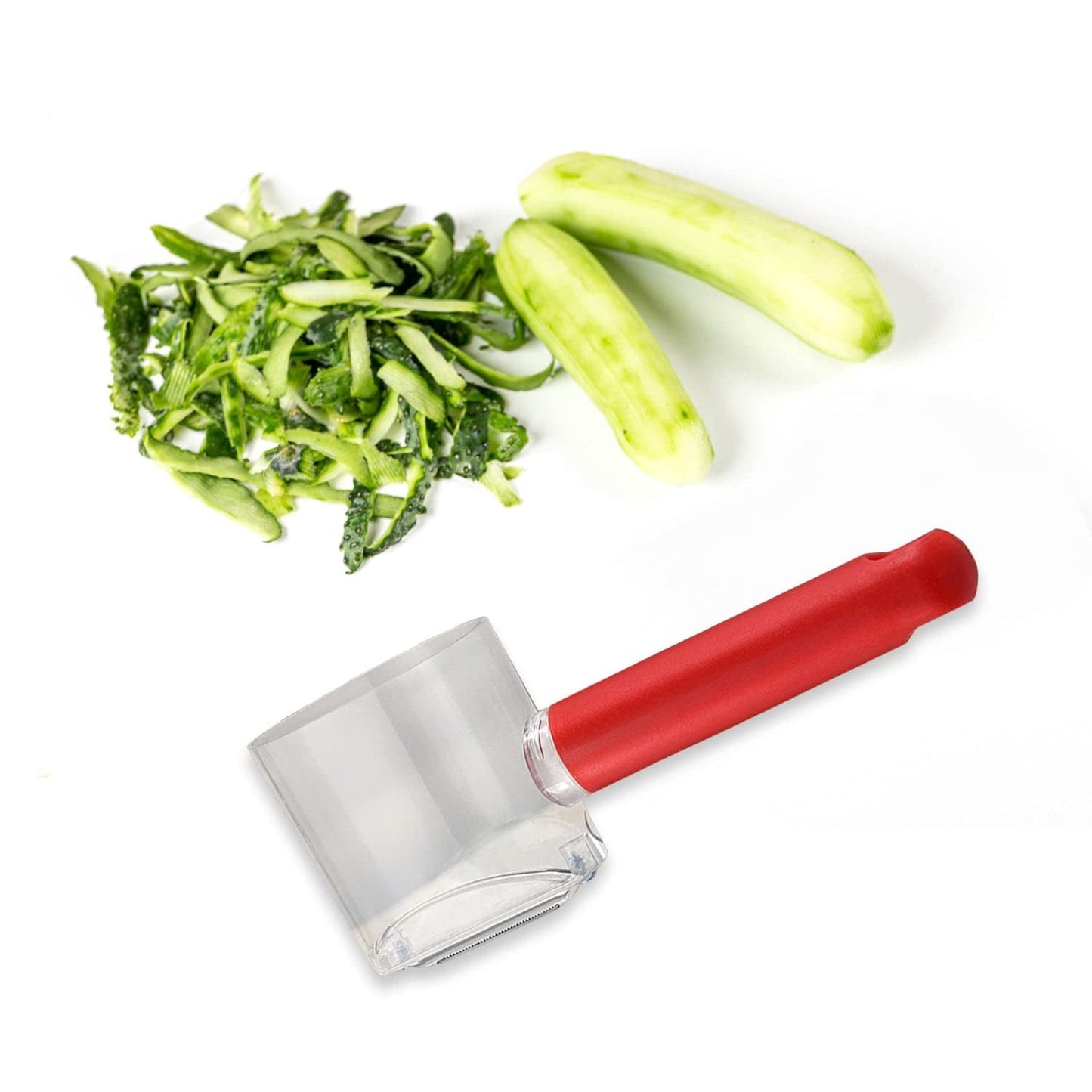 Home Kitchen Cooking Tools Peeler With Container Stainless Steel Carrot Cucumber Apple Super Fruit Vegetable Peeler - Springkart 