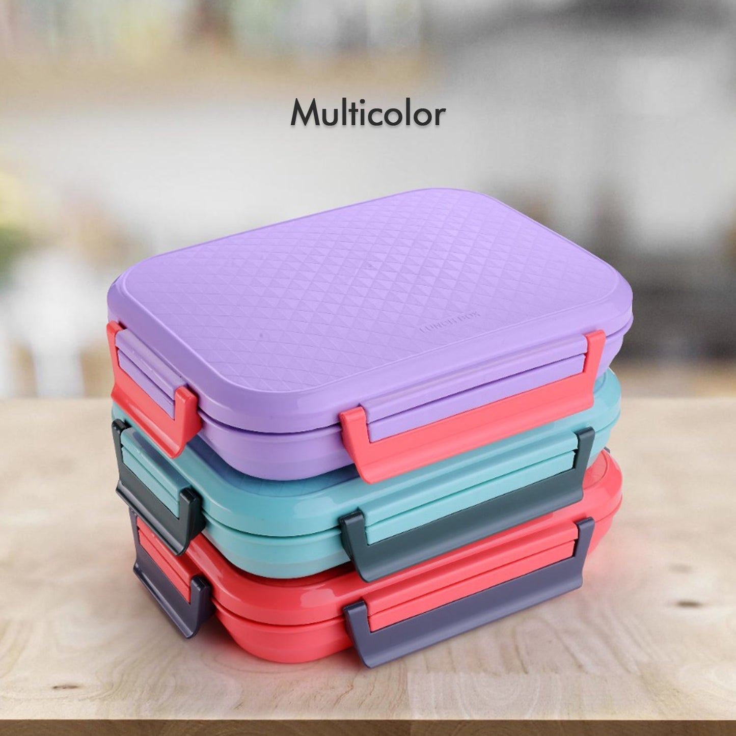 Kids’ School Lunch Box with Steel Plate - Springkart 