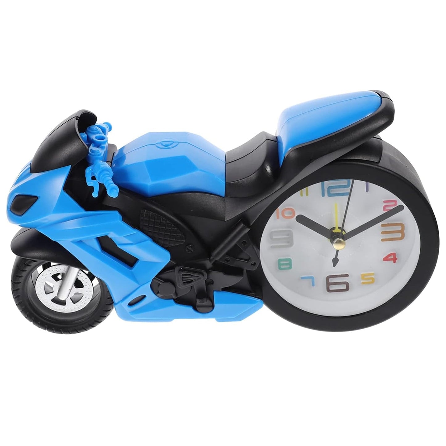 Fashioned Alarm Clock Novelty Retro Motorcycle / Motorbike Engine Style Clocks Alarm Clock Desktop Decoration Kids Gift - Springkart 