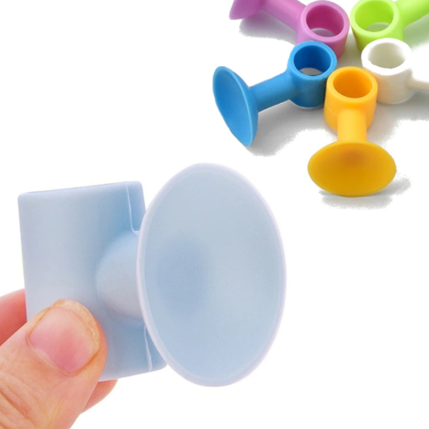 Door Stopper Mini Anti-Collision Silicone Door Handle Crash Pad (Pack of 100Pc) - Springkart 