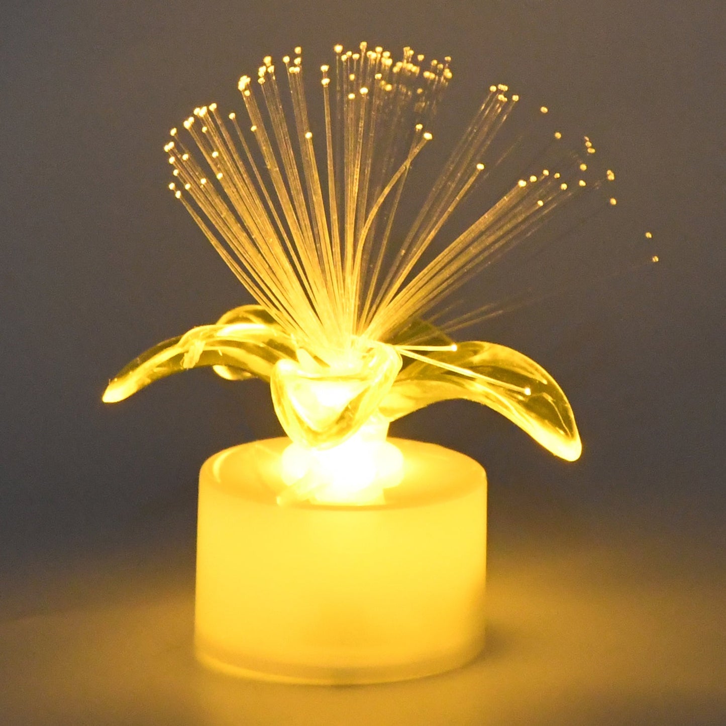Fiber Optic Light, Mini Color Change LED Table Centerpieces, Light Up Candle - Pack of 12 - Springkart 