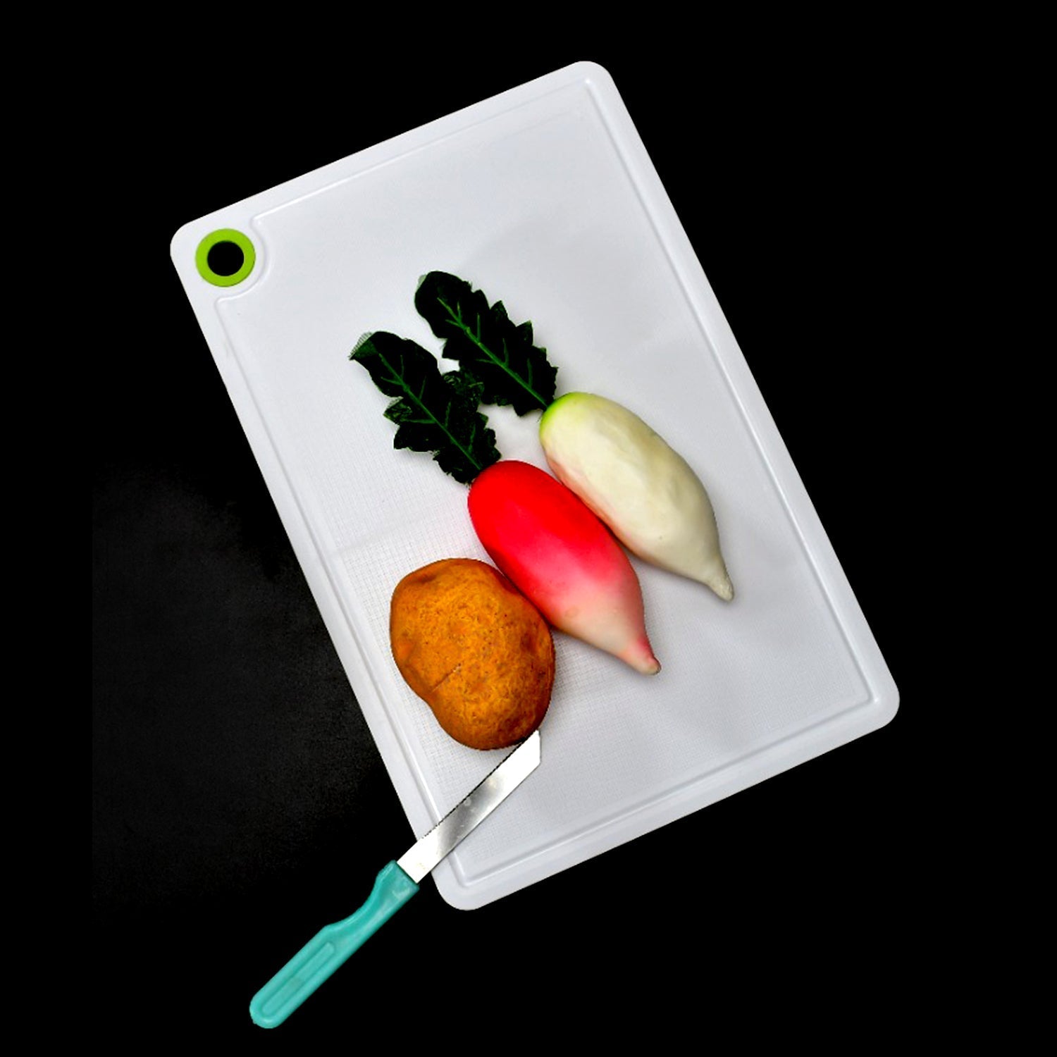 Fruit & Vegetable Chopping Board Plastic Cutting Board For Kitchen - Springkart 