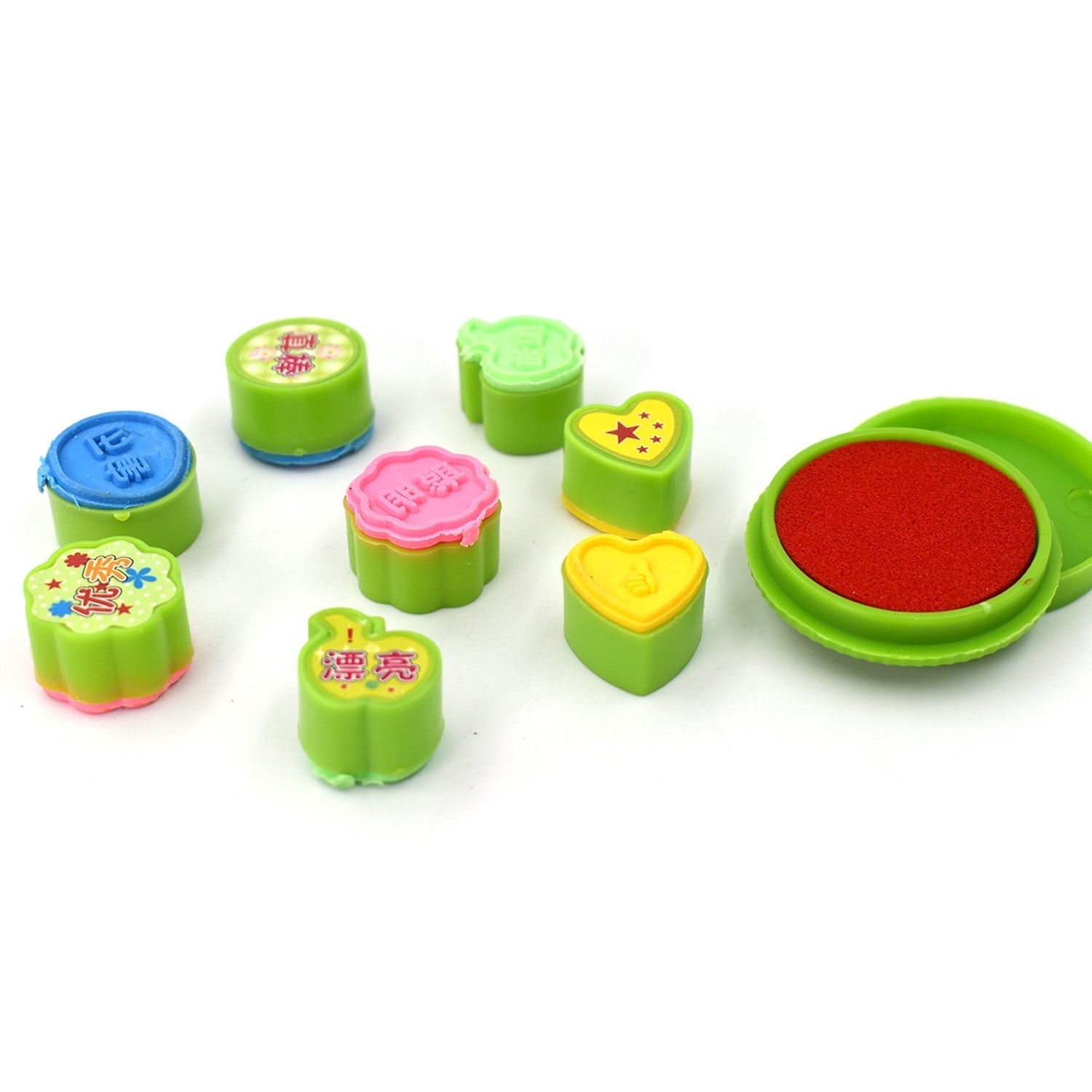 9 Pc Stamp Set for Kids, Play & Fun - Springkart 