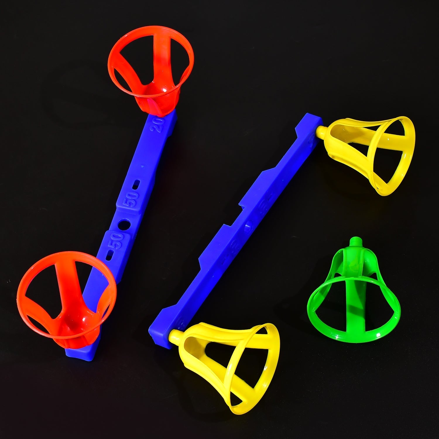 Baskets and balls fun toy for kids with 5 basket and 5 balls. - Springkart 