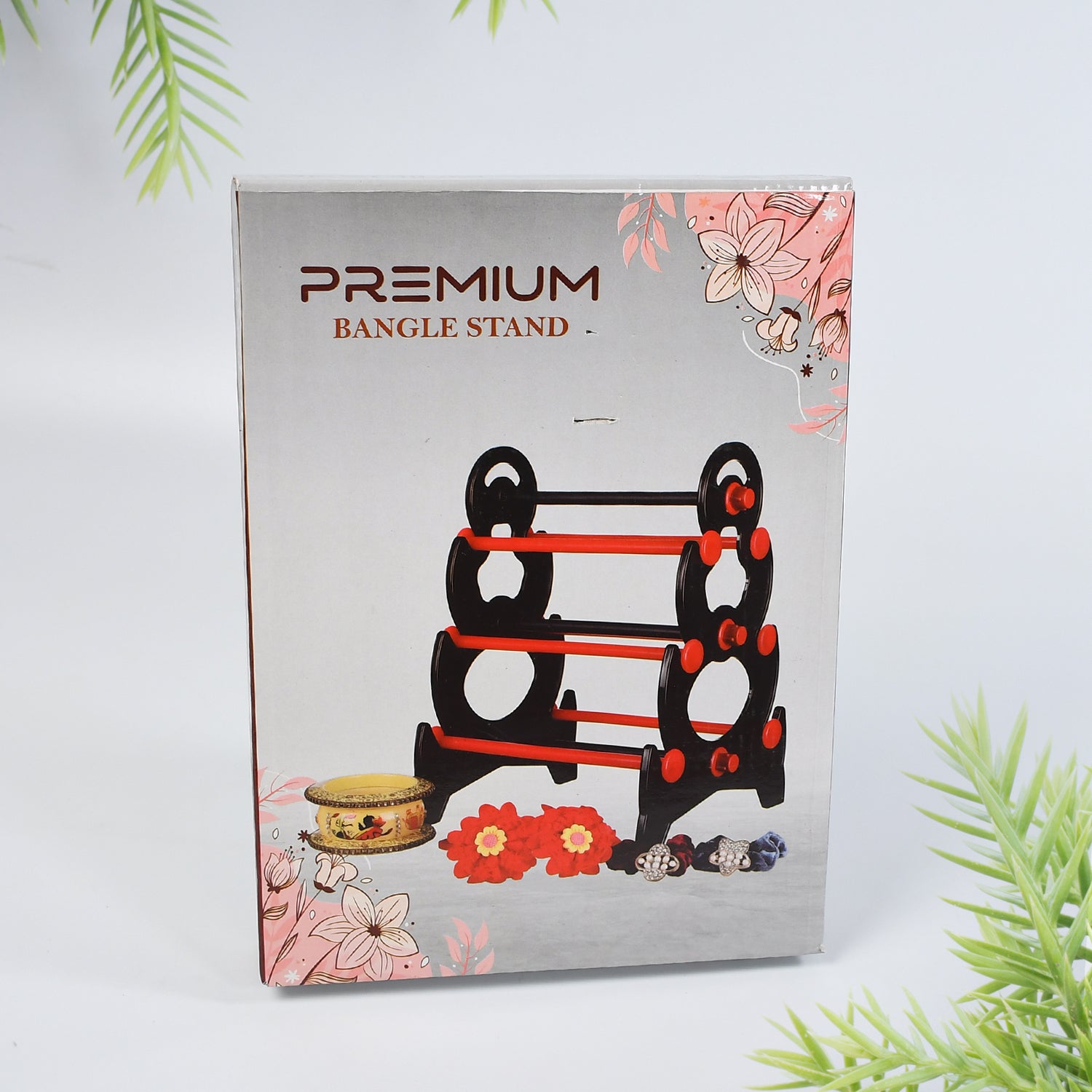 Bangle Stand 3 Step Bangle Storage Organizer Suitable For Display & Home - Springkart 