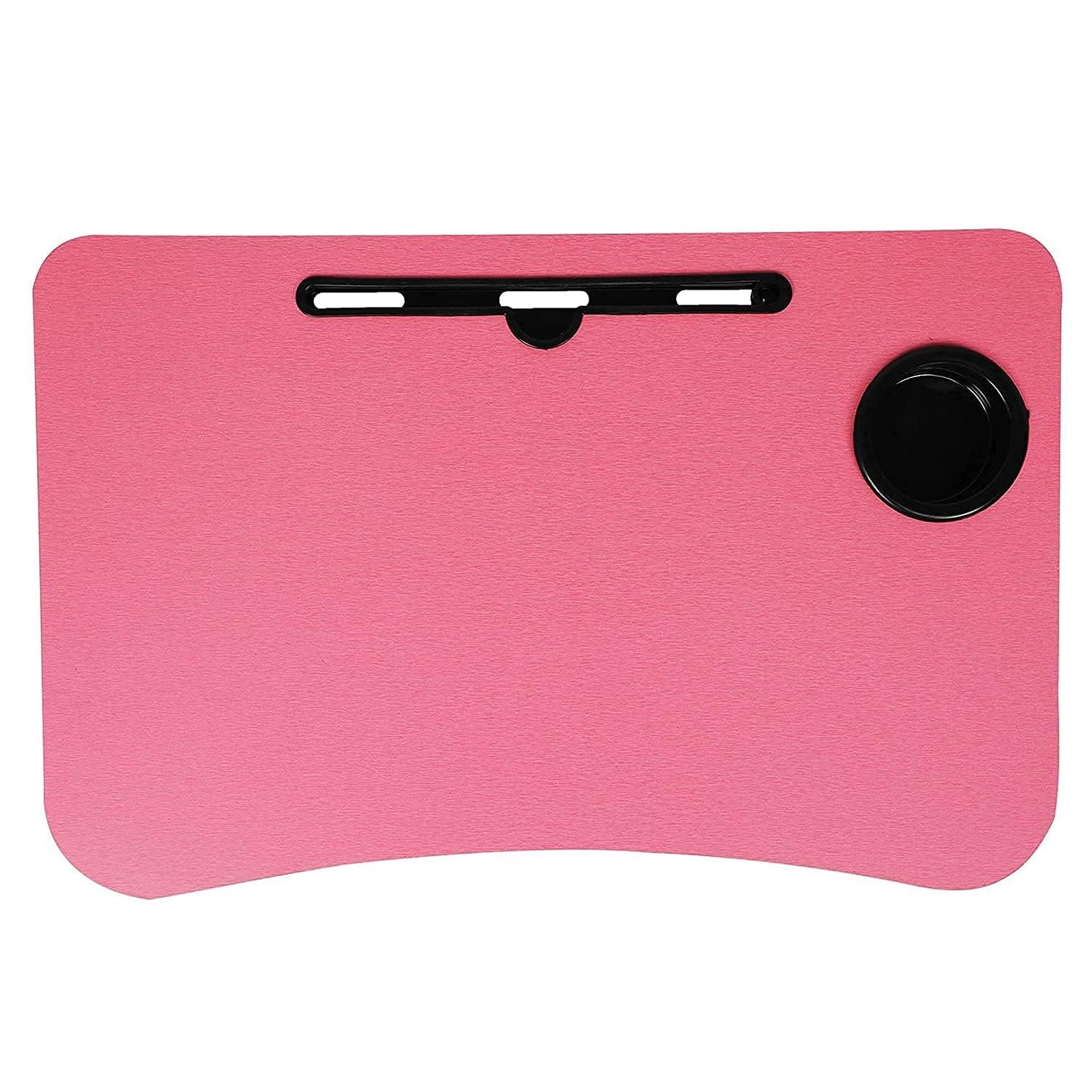 Multi-Purpose Laptop Desk for Study and Reading with Foldable Non-Slip Legs Reading Table Tray , Laptop Table ,Laptop Stands, Laptop Desk, Foldable Study Laptop Table ( PINK ) - Springkart 