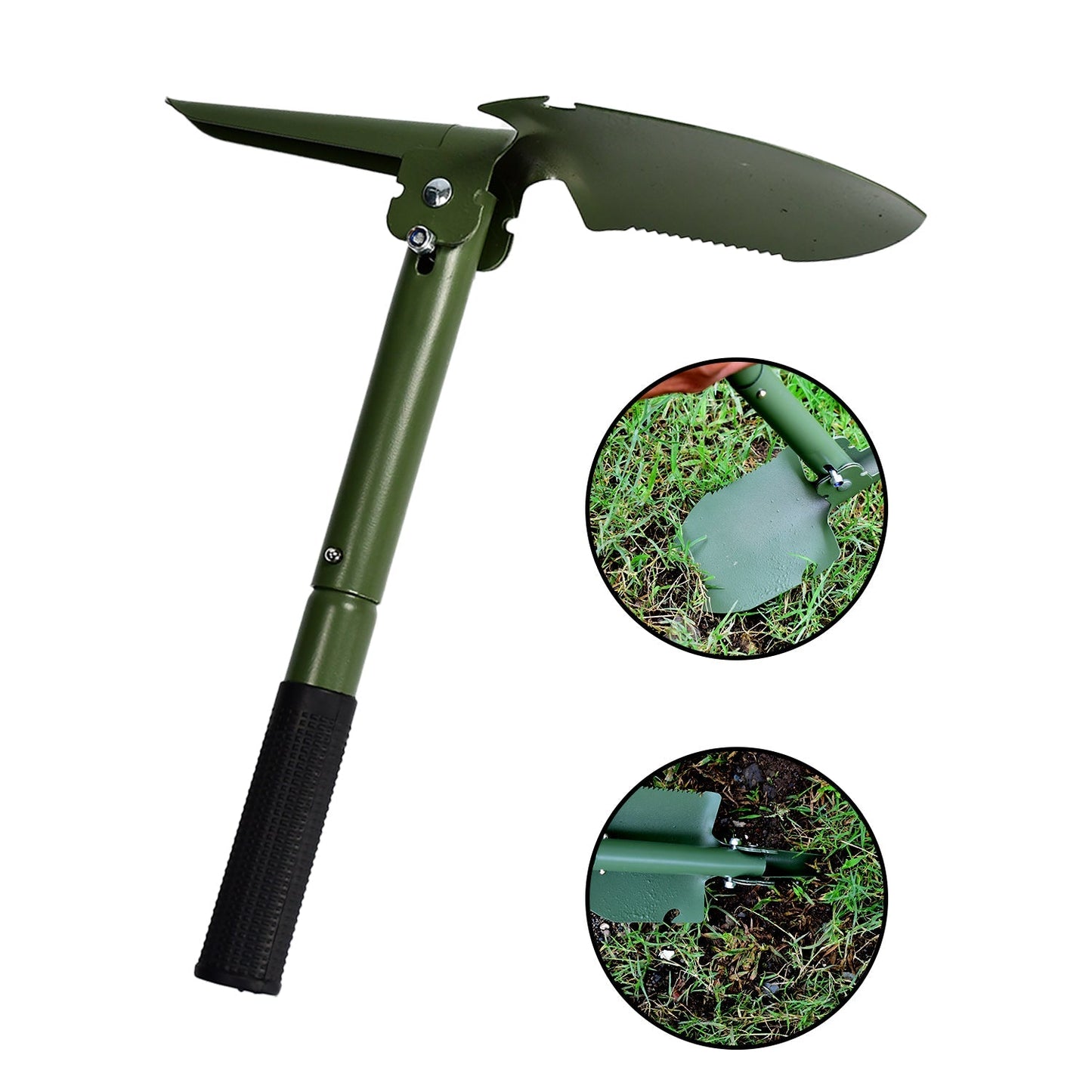 Portable Camping Hiking Garden Mini Folding Shovel with Case - Springkart 