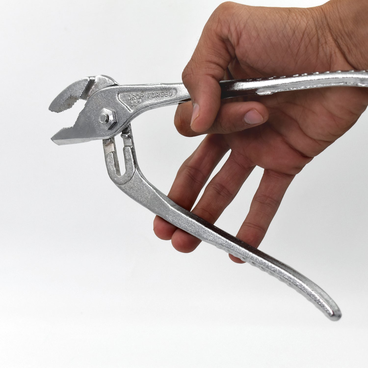 Hand Tool - Water Pump Adjustable Plier Wrench Slip Joint Type, Chrome Plated - Springkart 