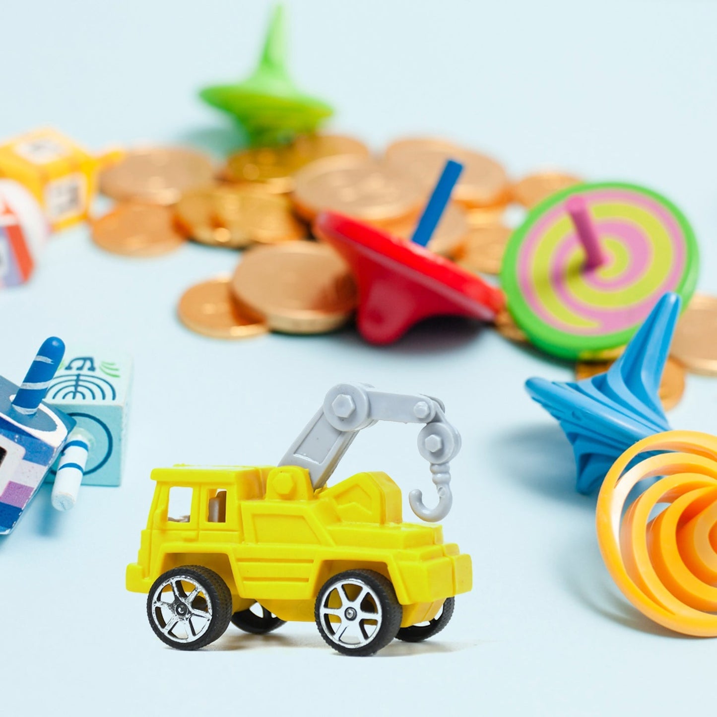 Mini Construction Toy Construction Truck Toys Construction Vehicles Alloy Truck Head, Excavator Digger Bulldozer Crane Toy For Boy Girl Toddler Gifts - Springkart 