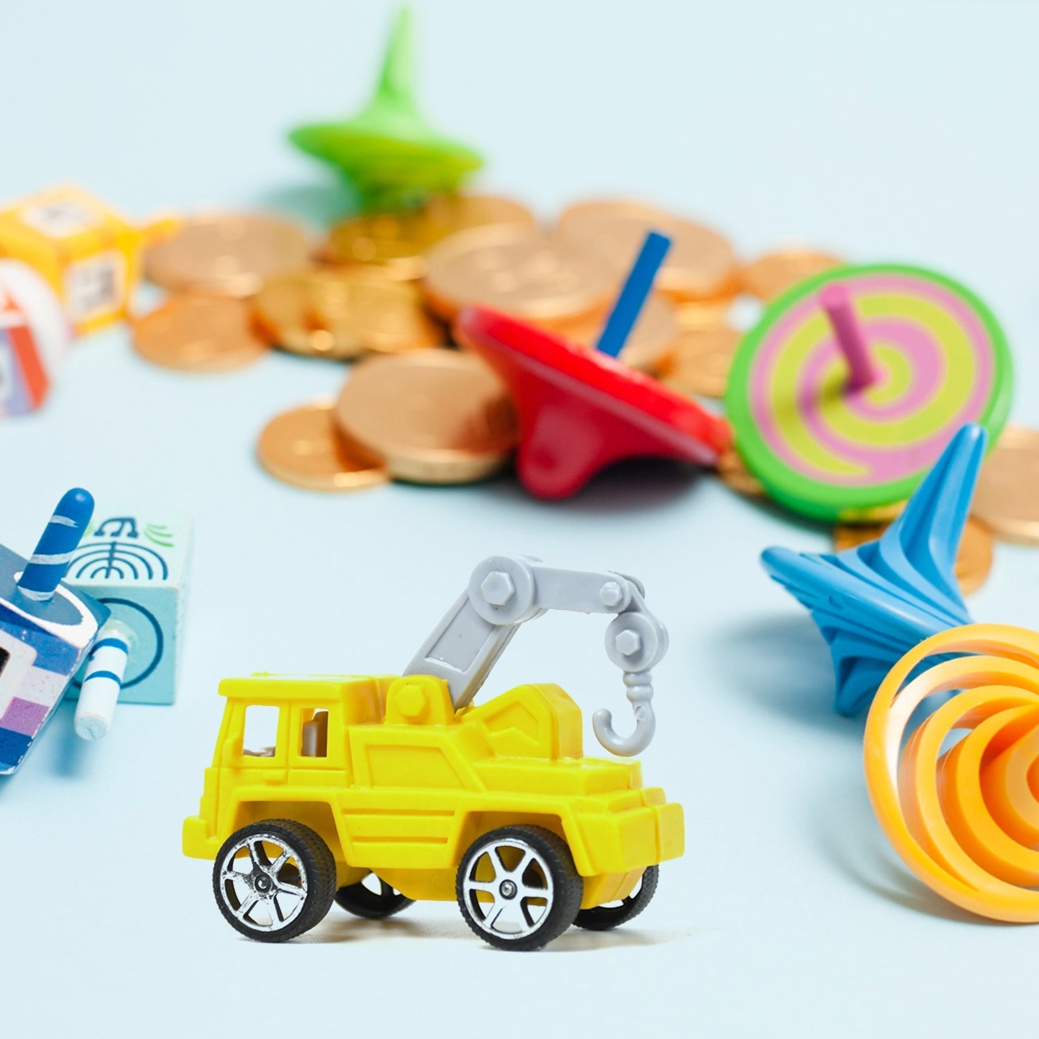 Mini Construction Toy Construction Truck Toys Construction Vehicles Alloy Truck Head, Excavator Digger Bulldozer Crane Toy For Boy Girl Toddler Gifts - Springkart 
