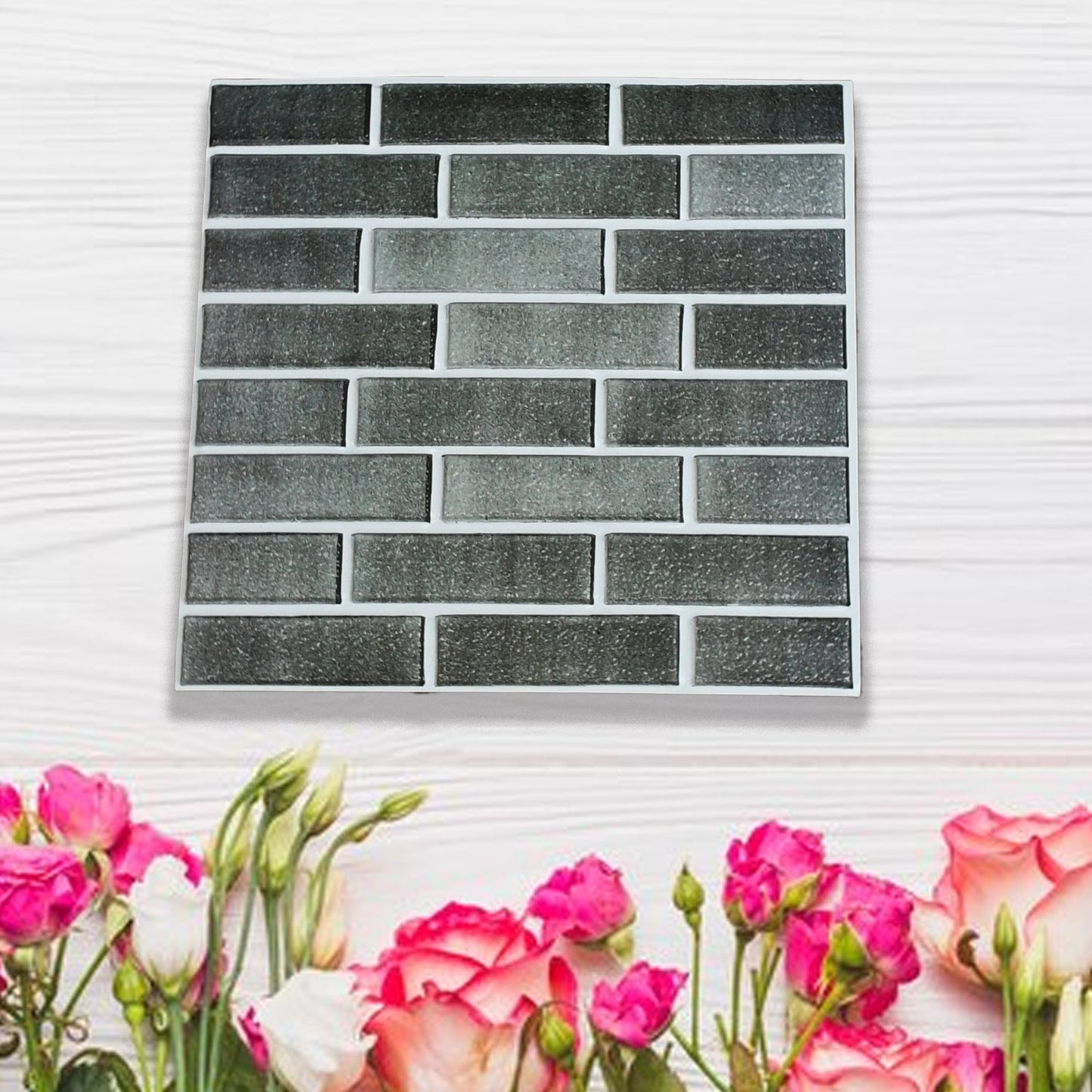 Design Wallpaper 3D Foam Wallpaper Sticker Panels I Ceiling Wallpaper For Living Room Bedroom I Furniture, Door I Foam Tiles - Springkart 