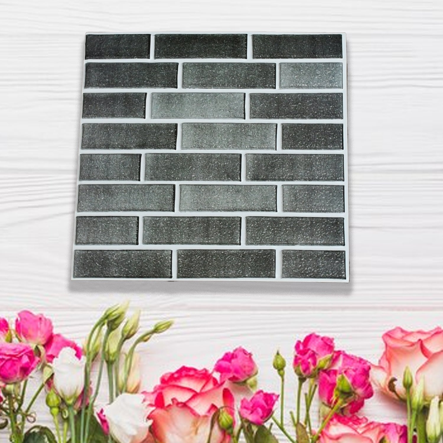 Design Wallpaper 3D Foam Wallpaper Sticker Panels I Ceiling Wallpaper For Living Room Bedroom I Furniture, Door I Foam Tiles - Springkart 
