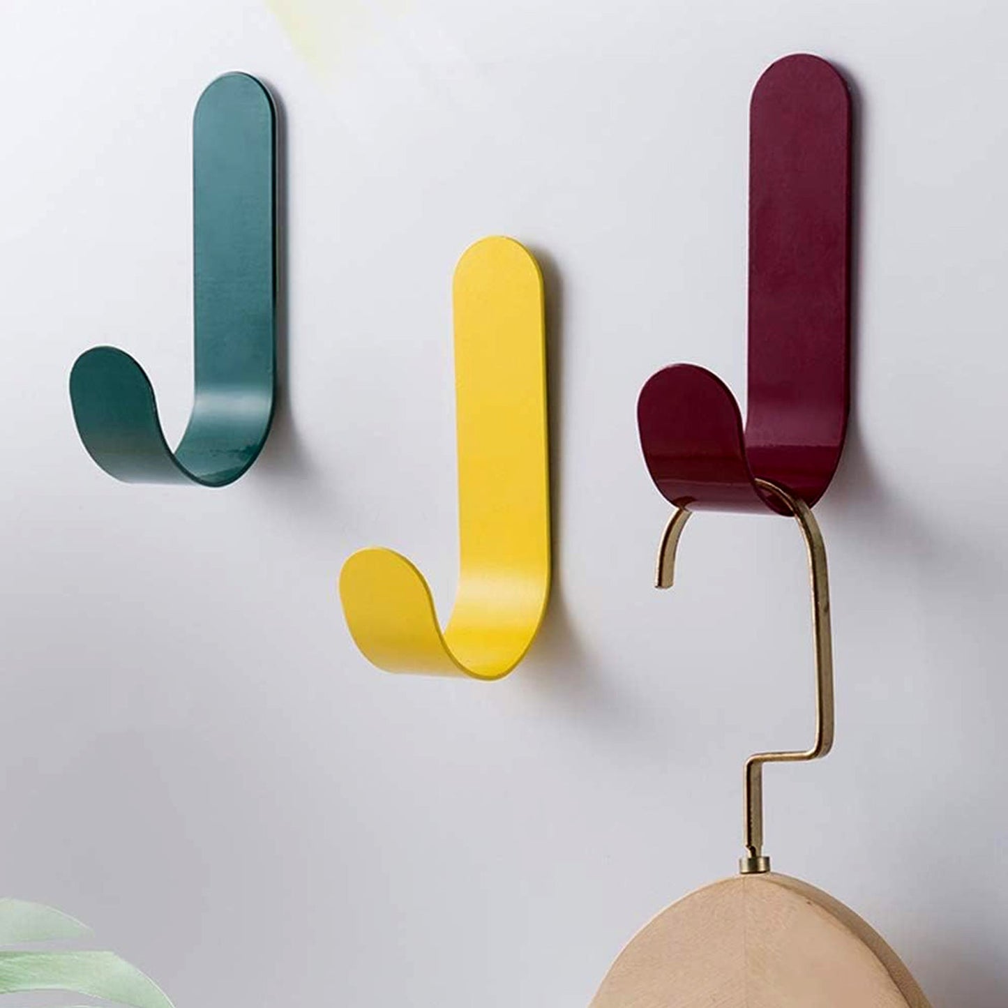 Self Adhesive Wall Hooks Waterproof Adhesive Sticky Round Hooks | Hanging Capacity 1 KG Max | Multipurpose Home Storage (20 Pcs Set)