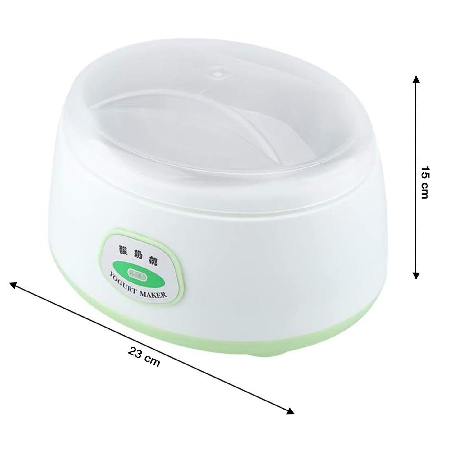 ELECTRONIC YOGURT MAKER, AUTOMATIC YOGURT MAKER MACHINE 1L YOGHURT PLASTIC CONTAINER FOR HOME USE - Springkart 
