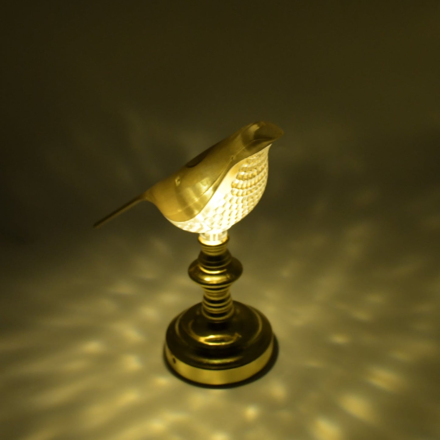 Sparrow led Table Lamp Crystal Decoration Lamp Soft Light & Energy Saving Lamp (1 Pc) - Springkart 