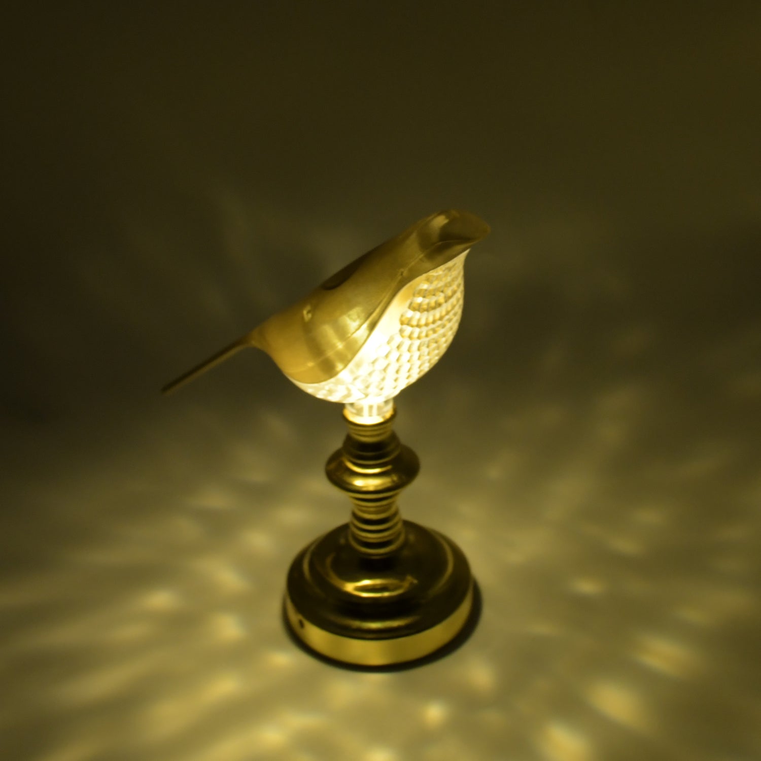 Sparrow led Table Lamp Crystal Decoration Lamp Soft Light & Energy Saving Lamp (1 Pc) - Springkart 