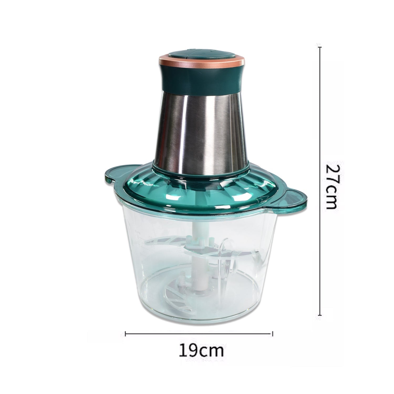 Stainless Steel Electric Meat Grinders with Bowl for Food Chopping Meat & Vegetable. - Springkart 