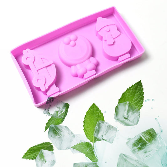 Silicone Popsicle Molds, Reusable Ice Cream Molds With Sticks And Lids. A Must-Have Popsicle Mold For Summer.