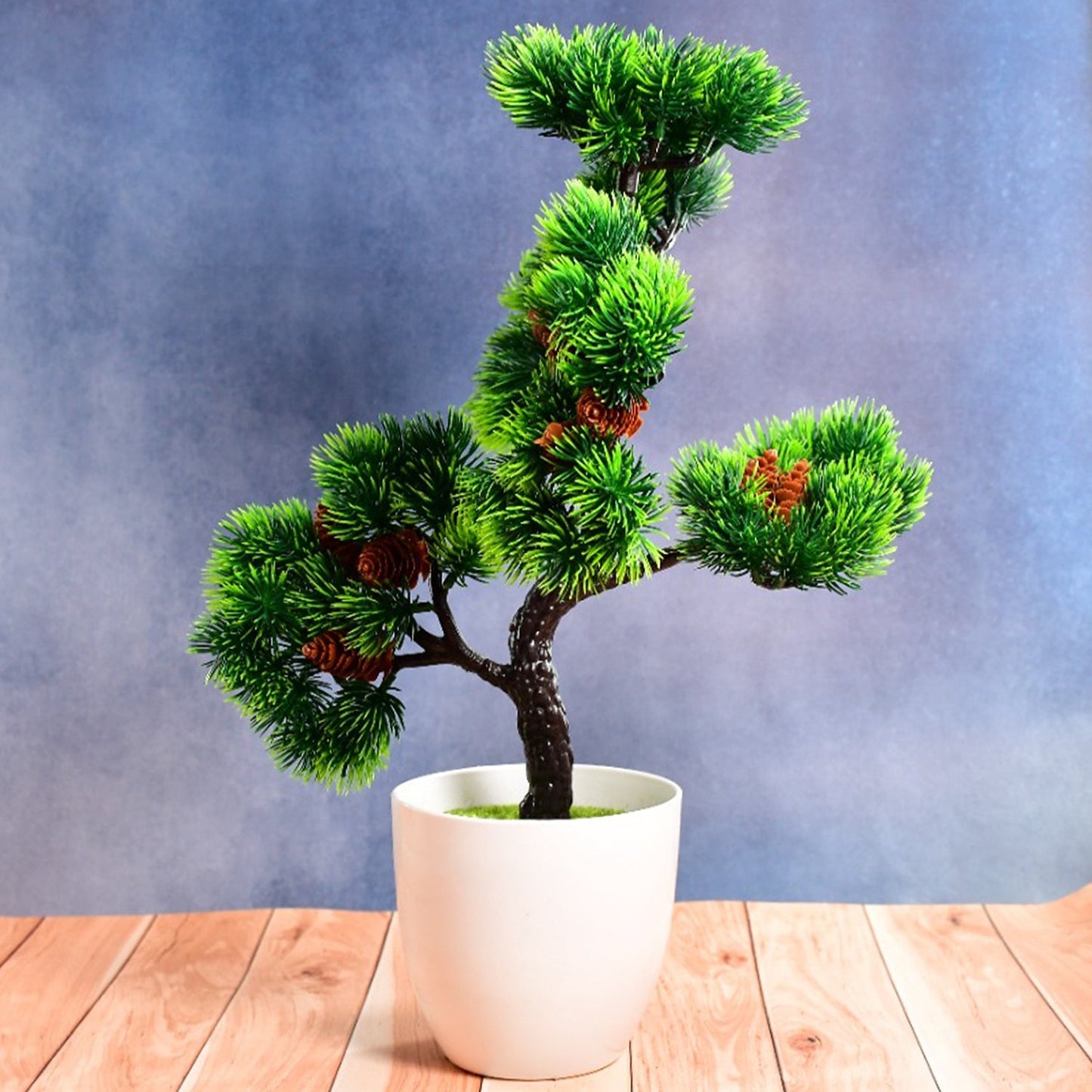Artificial Potted Plant with Round Pot - Springkart 