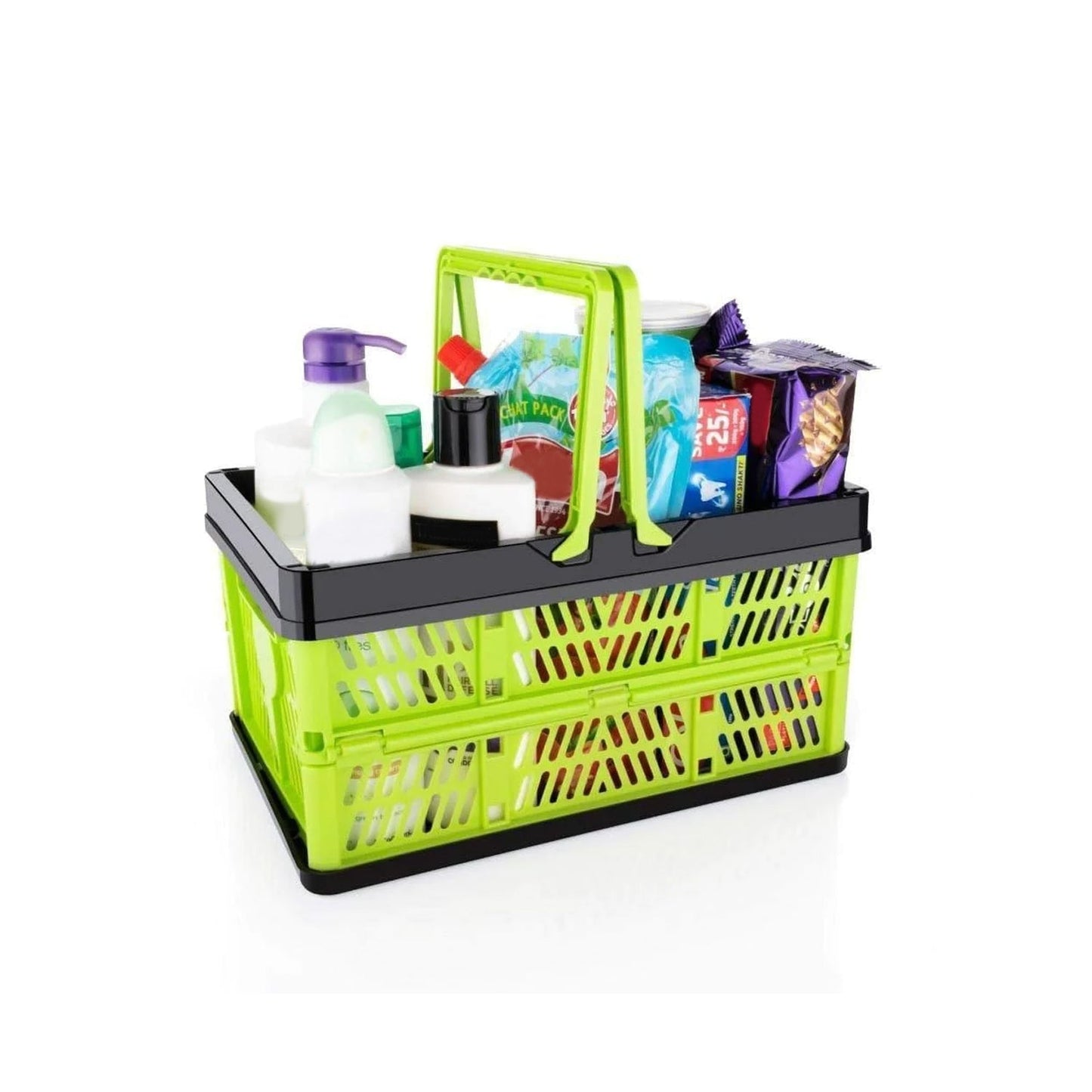 Folding Shopping Portable Storage Basket - Springkart 