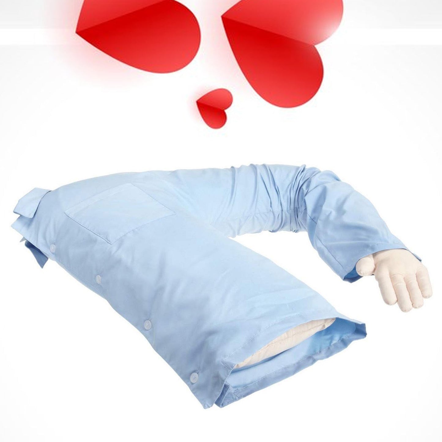 Boyfriend Body Cotton Pillow, Body Pillow Super Soft Boyfriend Pillow Intimate Romantic Bedroom Partner Fun and Unique Dress Up Gift Ideas Body Pillows (1 Pc ) - Springkart 
