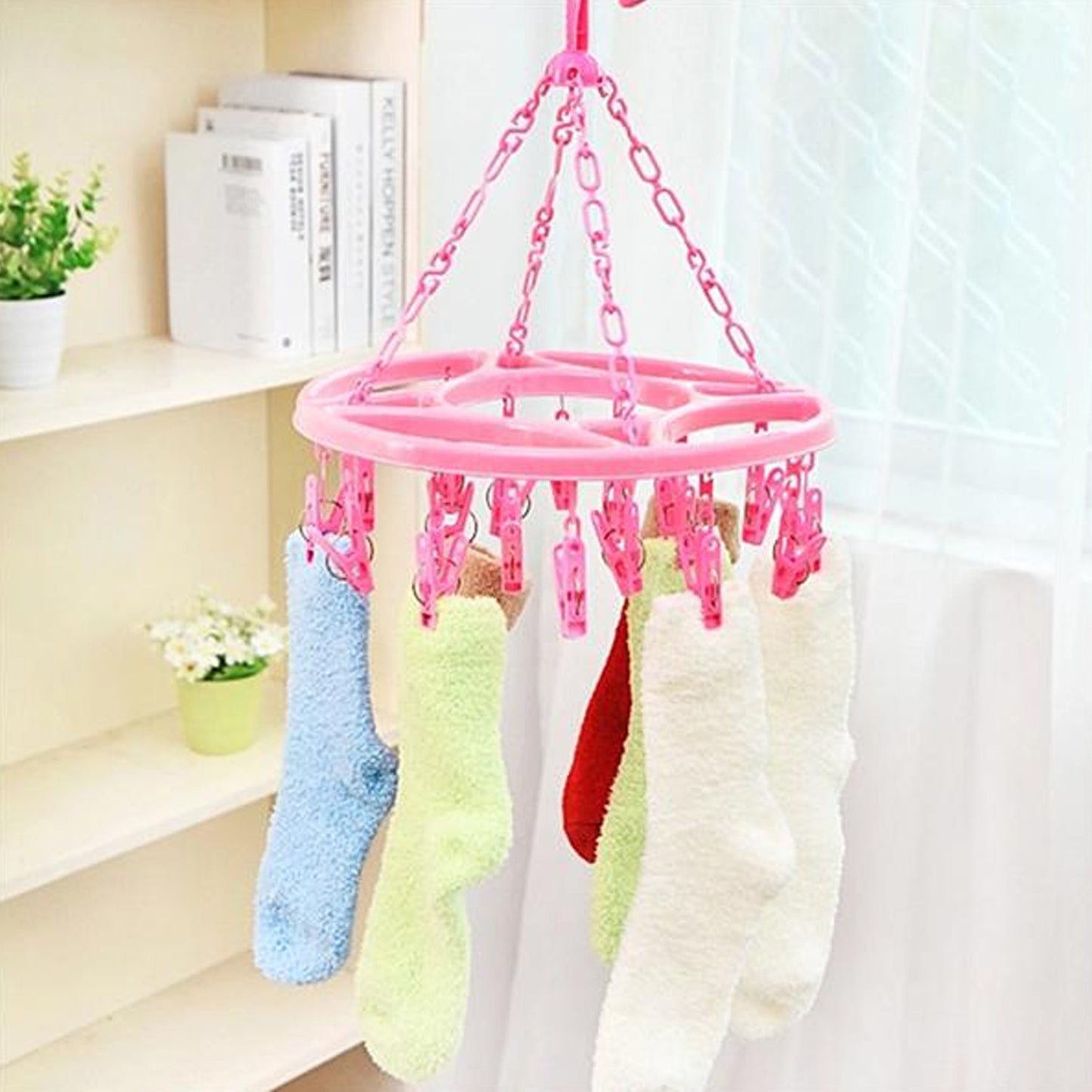 Clothes Hanging Clips For Clothes Hanger For Drying Cloth - Springkart 
