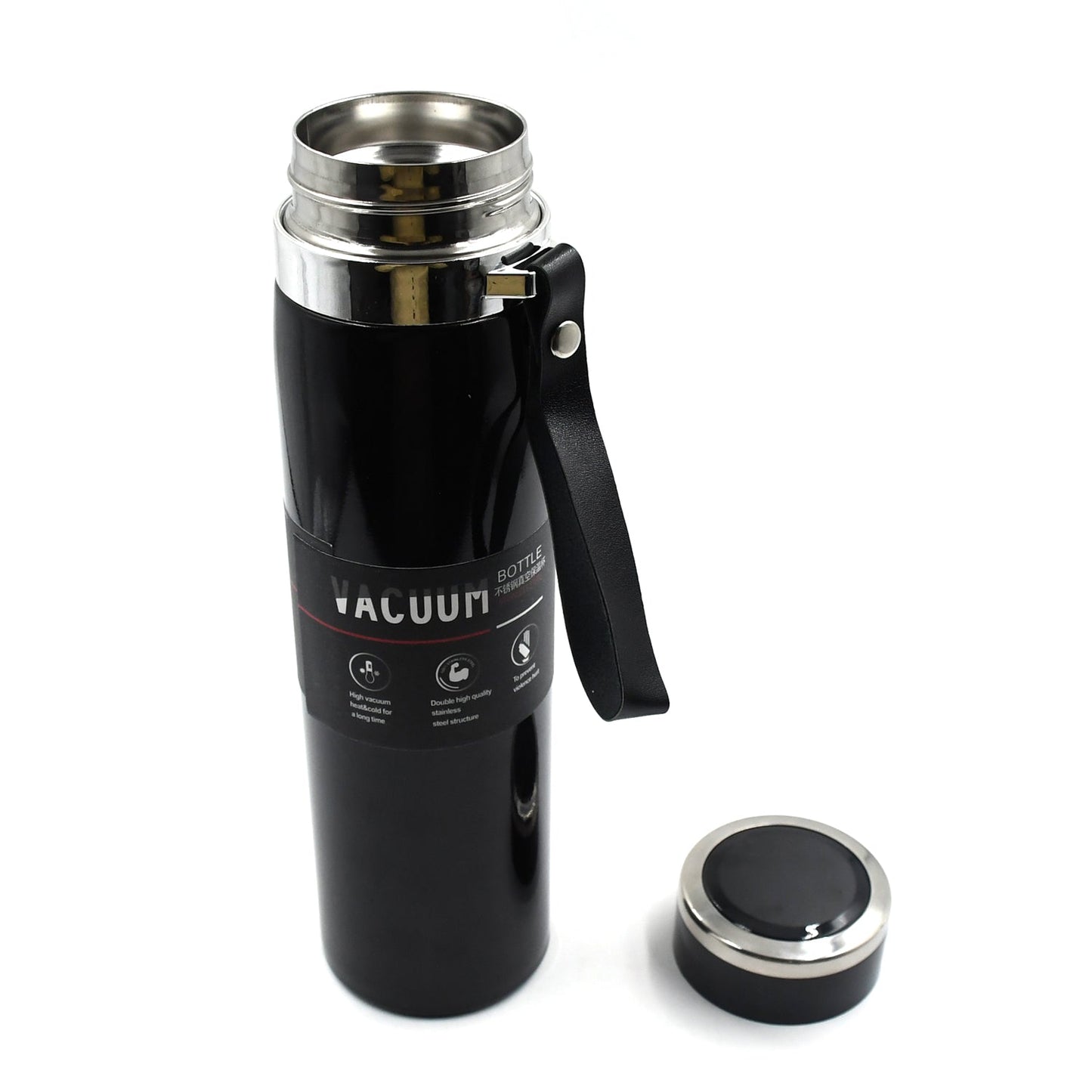 Double Stainless Steel Wall Flask Vacuum Insulated Water Bottle - Springkart 