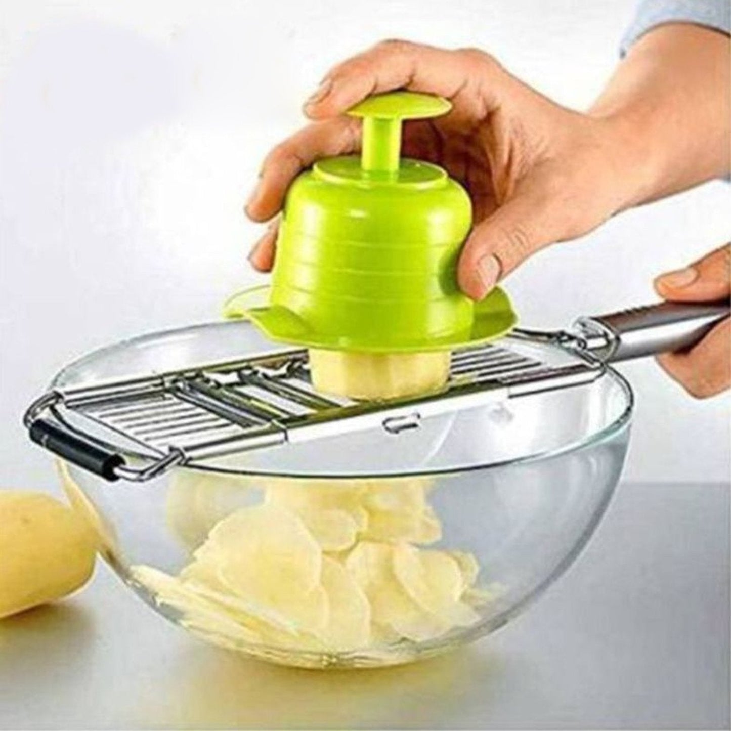 Multipurpose 3 in1 Stainless Steel Grater and Slicer - Springkart 