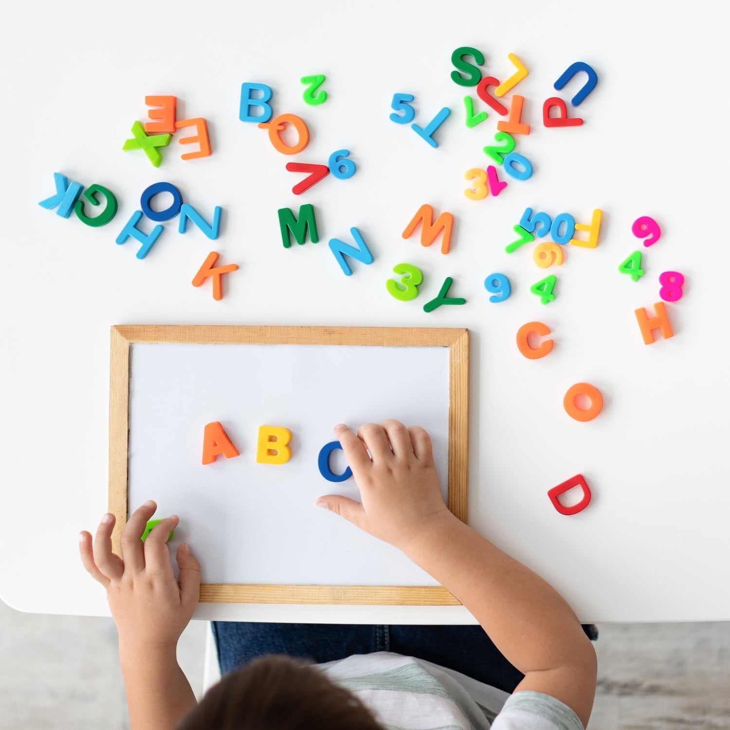 English A to Z Small letter Colorful Magnetic Alphabet to Educate Kids in Fun Play & Learn | Toy for Preschool Learning, Spelling, Counting (26 Alphabet) - Springkart 